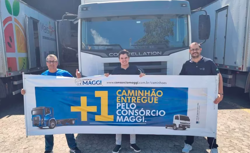 Consórcio Maggi Volkswagen Caminhões e Ônibus realiza mais uma entrega!
