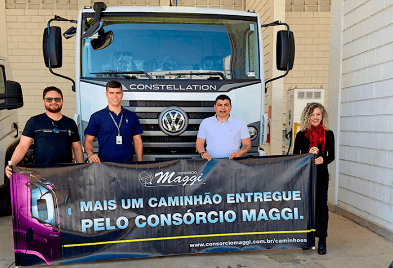 Consórcio Maggi Volkswagen Caminhões e Ônibus realiza mais uma entrega!